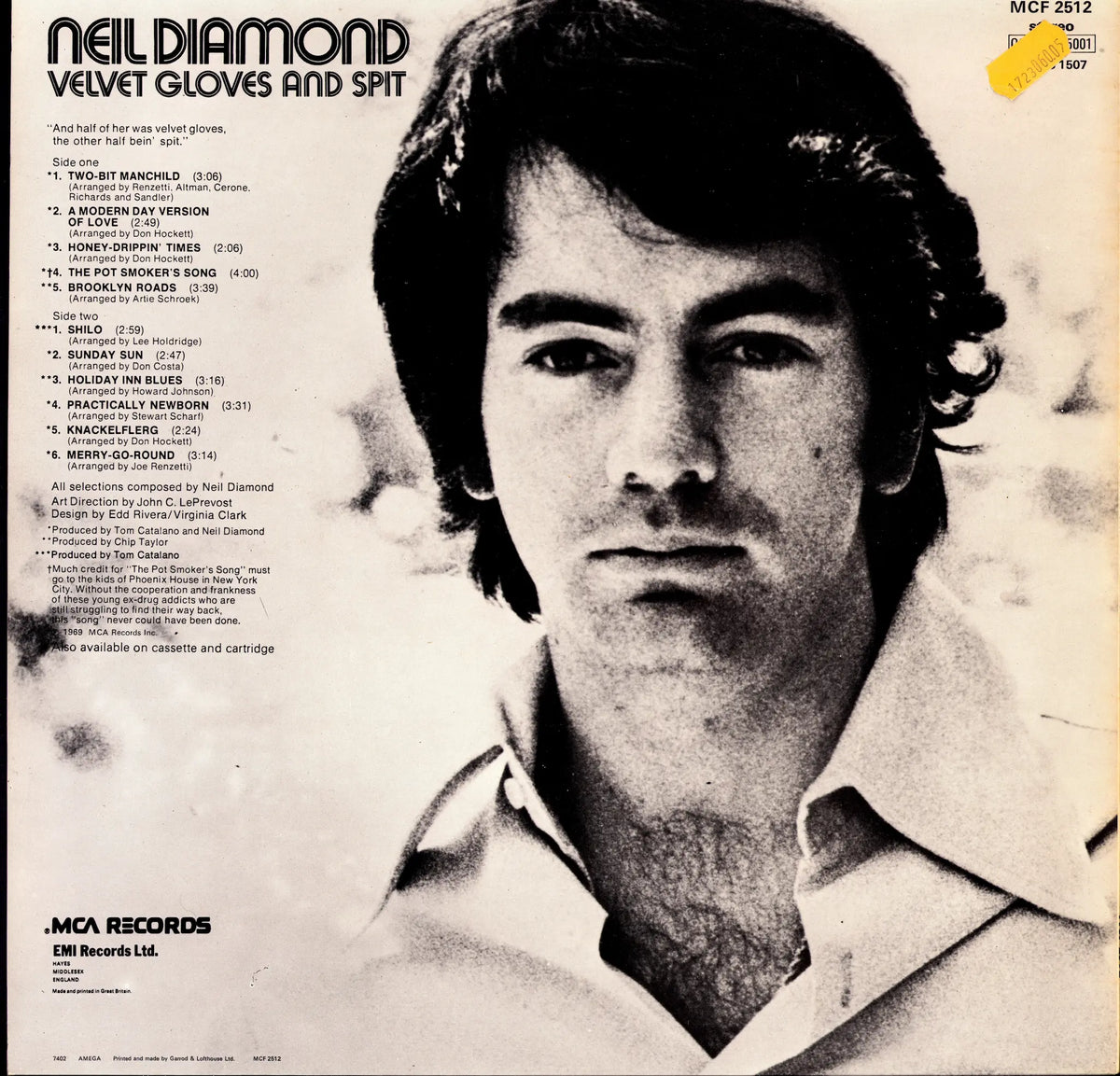 Neil Diamond - Velvet Gloves And Spit (Vinyl LP | UK Reissue | 1974)
