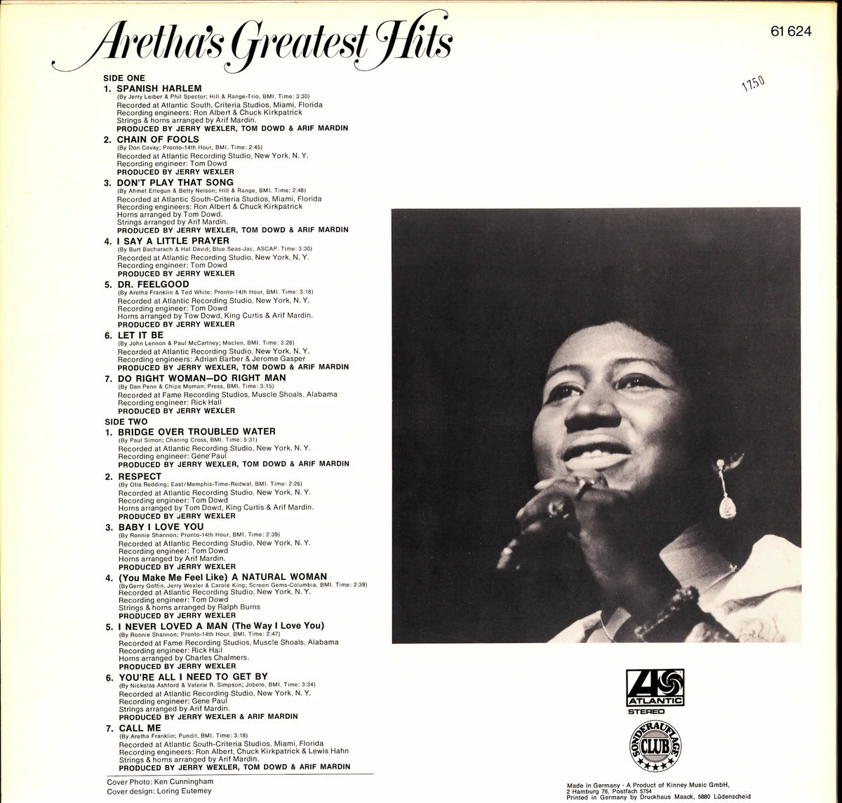 Aretha Franklin – Get It Right (Vinyl LP | EU Original | 1983)