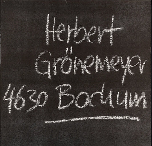 Herbert Grönemeyer - Total Egal Vinyl LP | DE Original | 1982 Kopie