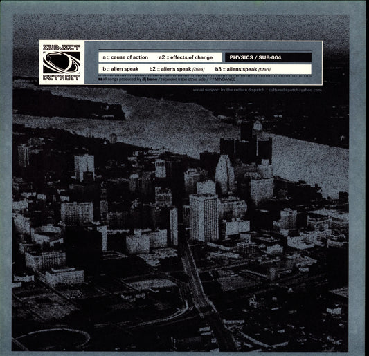 DJ Bone – Physics (Vinyl 12″ | US | 2004)