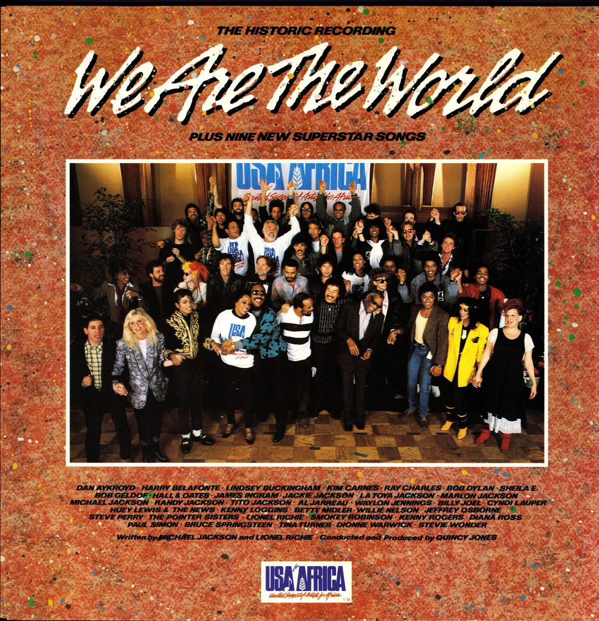 USA For Africa ‎– We Are The World (Vinyl LP | EU Original | 1985)