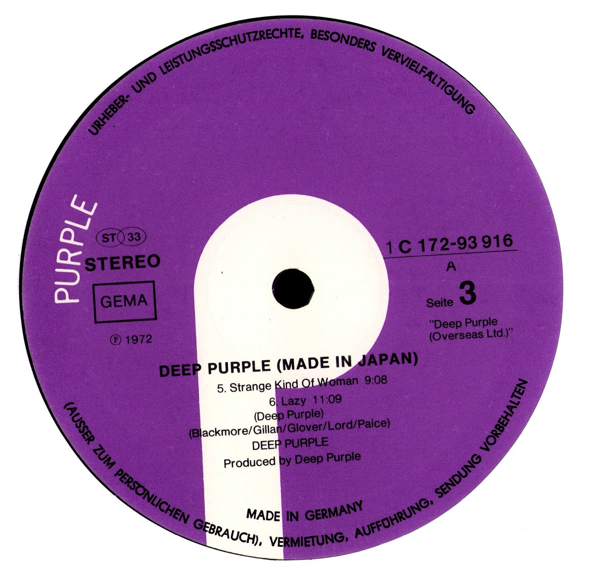 Deep Purple – Made In Japan (Vinyl 2LP | DE Reissue | Gatefold)