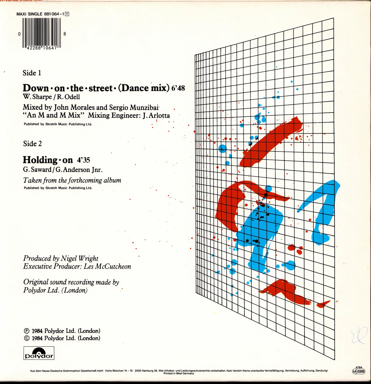 Shakatak – Down On The Street (Dance Mix) (Vinyl 12″ | DE | 1984)
