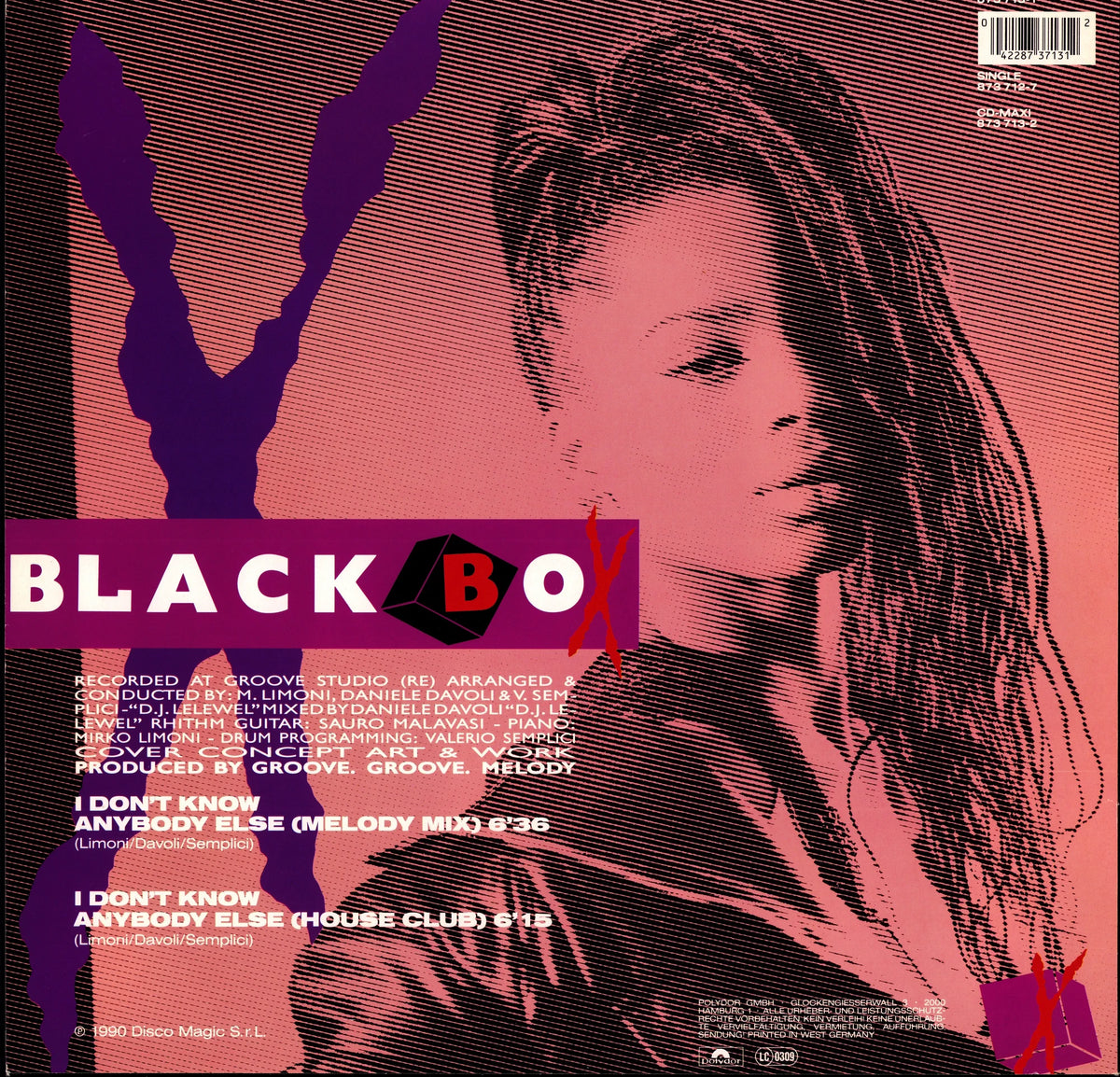 Black Box - I Don't Know Anybody Else (Vinyl 12" Maxi-Single | EU | 1990)