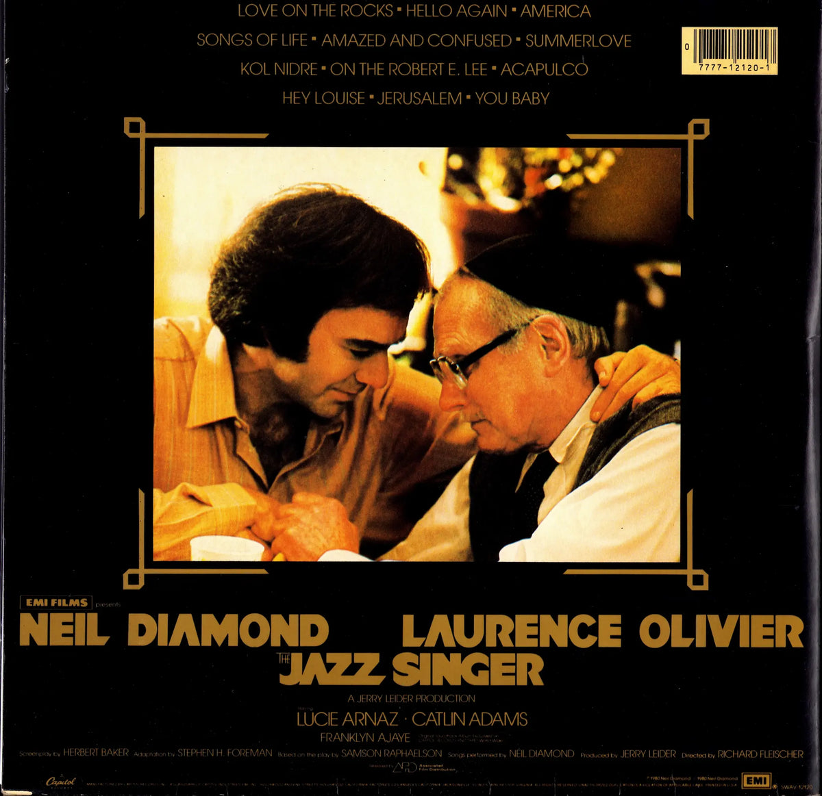 Neil Diamond - The Jazz Singer (Vinyl LP | US Winchester Pressing | 1980) Embossed Gatefold