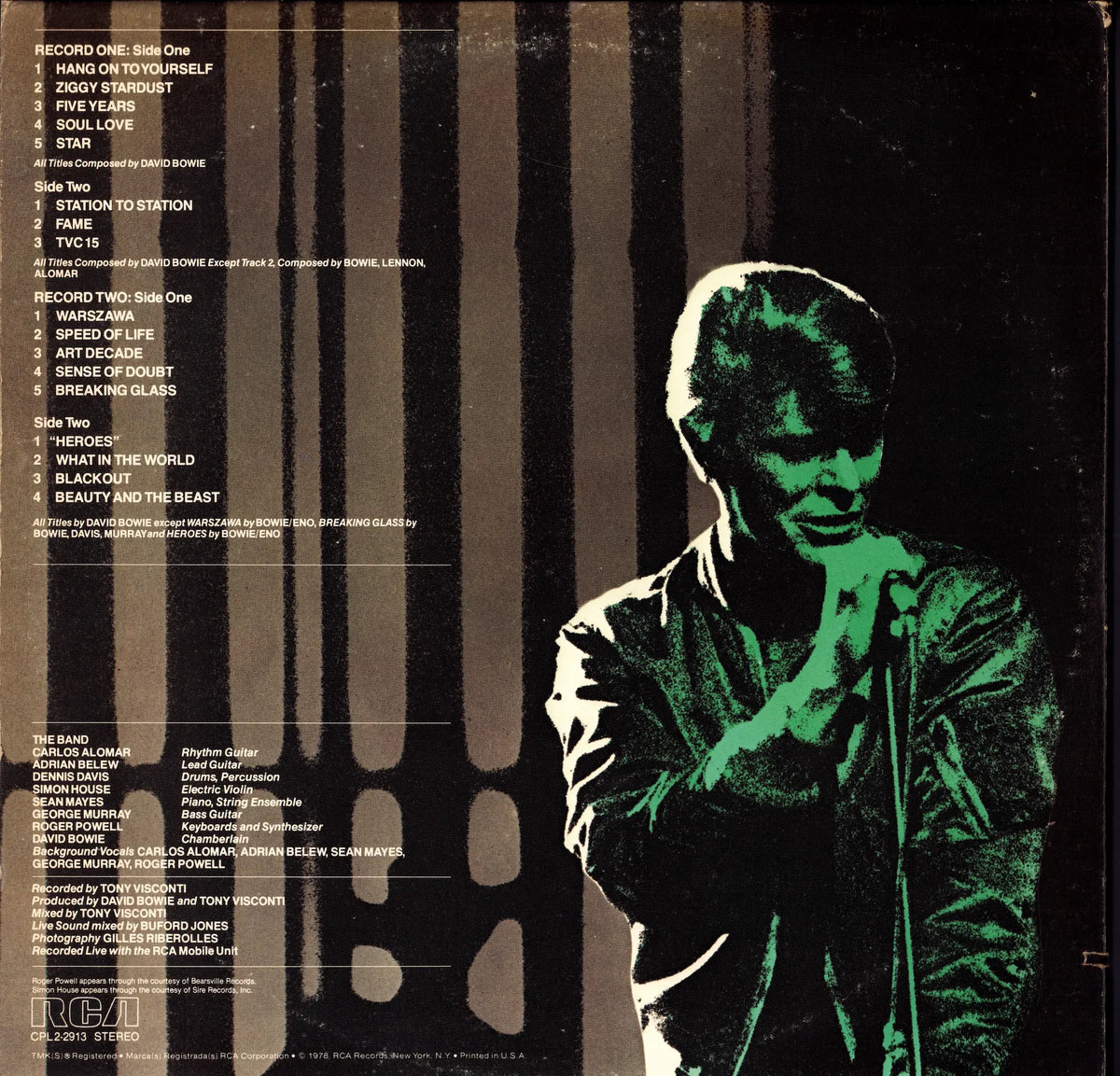 David Bowie – Stage (Vinyl 2LP | US | 1978)