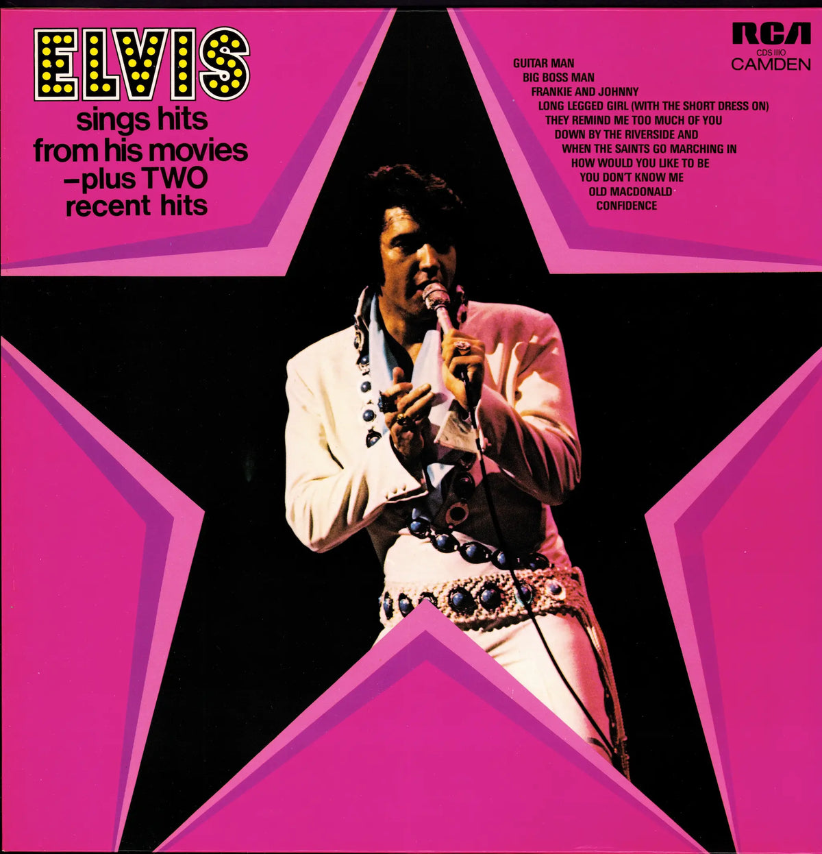 Elvis Presley – Elvis Sings Hits From His Movies Vinyl LP Frontcover
