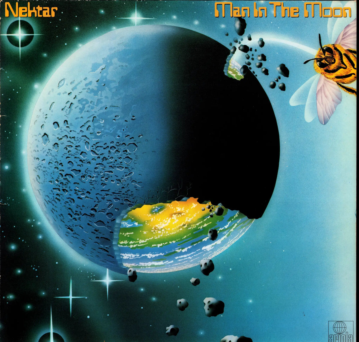 Nektar - Man In The Moon (Vinyl LP | DE Pressing | 1980) - front cover
