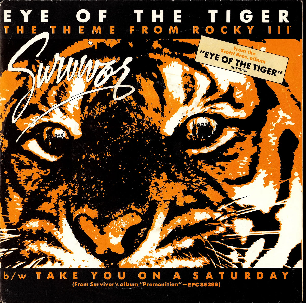 Survivor - Eye Of The Tiger 7" Vinyl Single | 1982