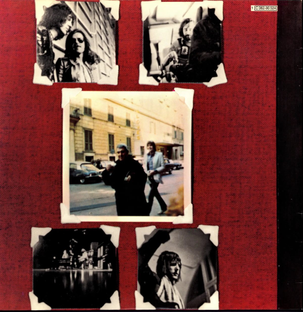 The Nice – Nice Vinyl LP Rückseite mit Fotocollage und Katalognummer 1C 062-90 524