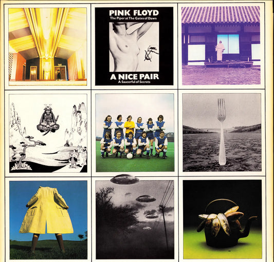 Pink Floyd – A Nice Pair Vinyl 2LP Frontcover mit Fotocollage