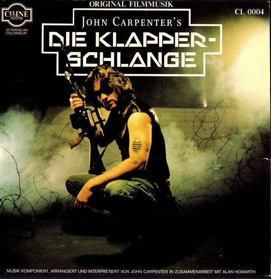John Carpenter & Alan Howarth - Die Klapperschlange Original Filmmusik Vinyl LP | German Pressing | 1982