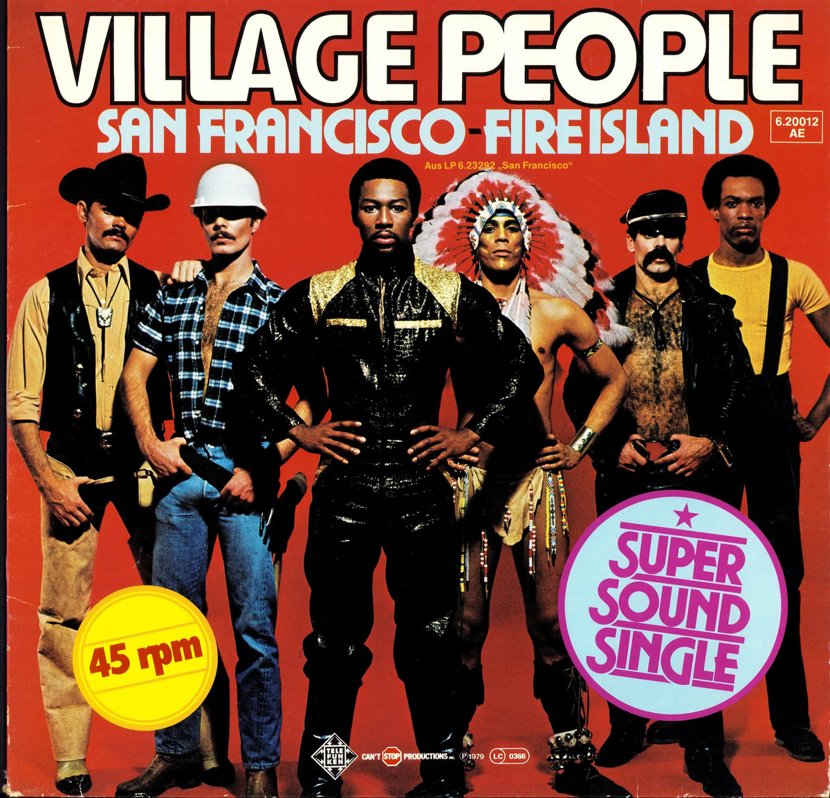 Village People – San Francisco - Fire Island (Vinyl 12" Maxi | DE Original | 1979)