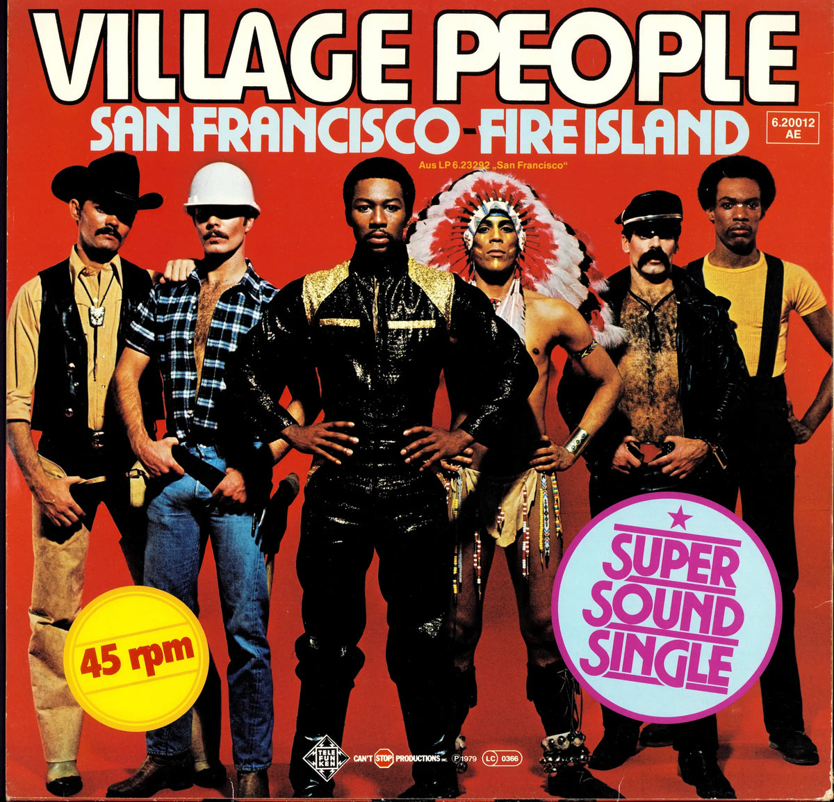 Village People – San Francisco - Fire Island (Vinyl 12" Maxi | DE Original | 1979)