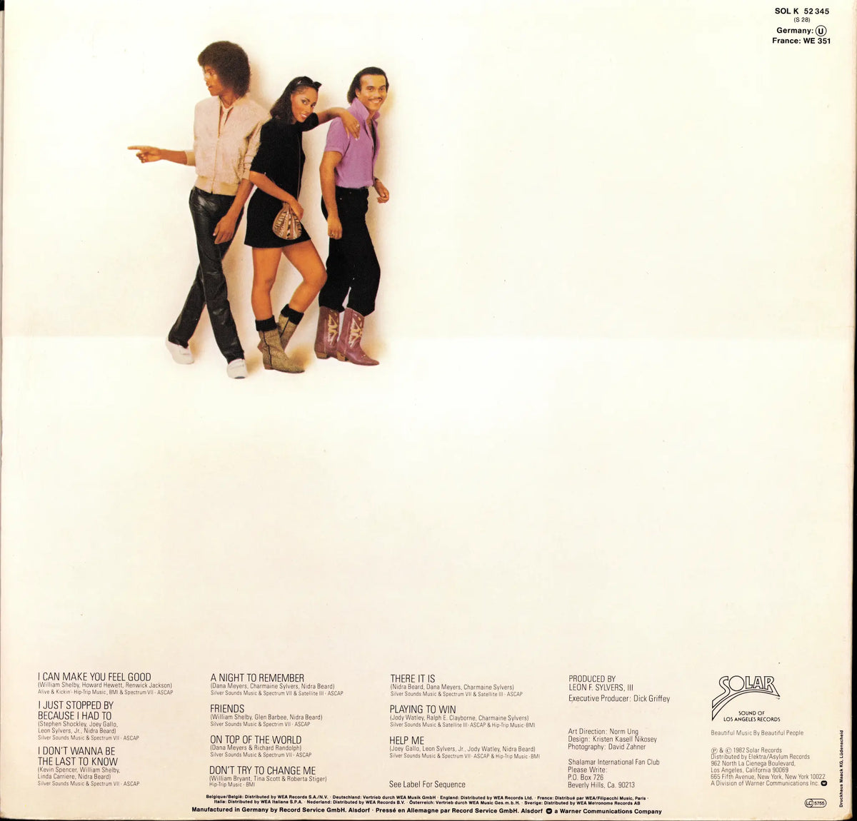 Shalamar - Friends Vinyl LP