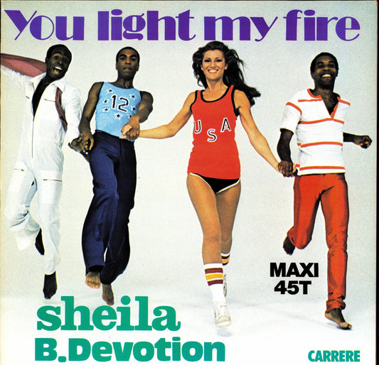 Sheila B. Devotion ‎– You Light My Fire (Vinyl 12" Maxi | FR Original | 1978)