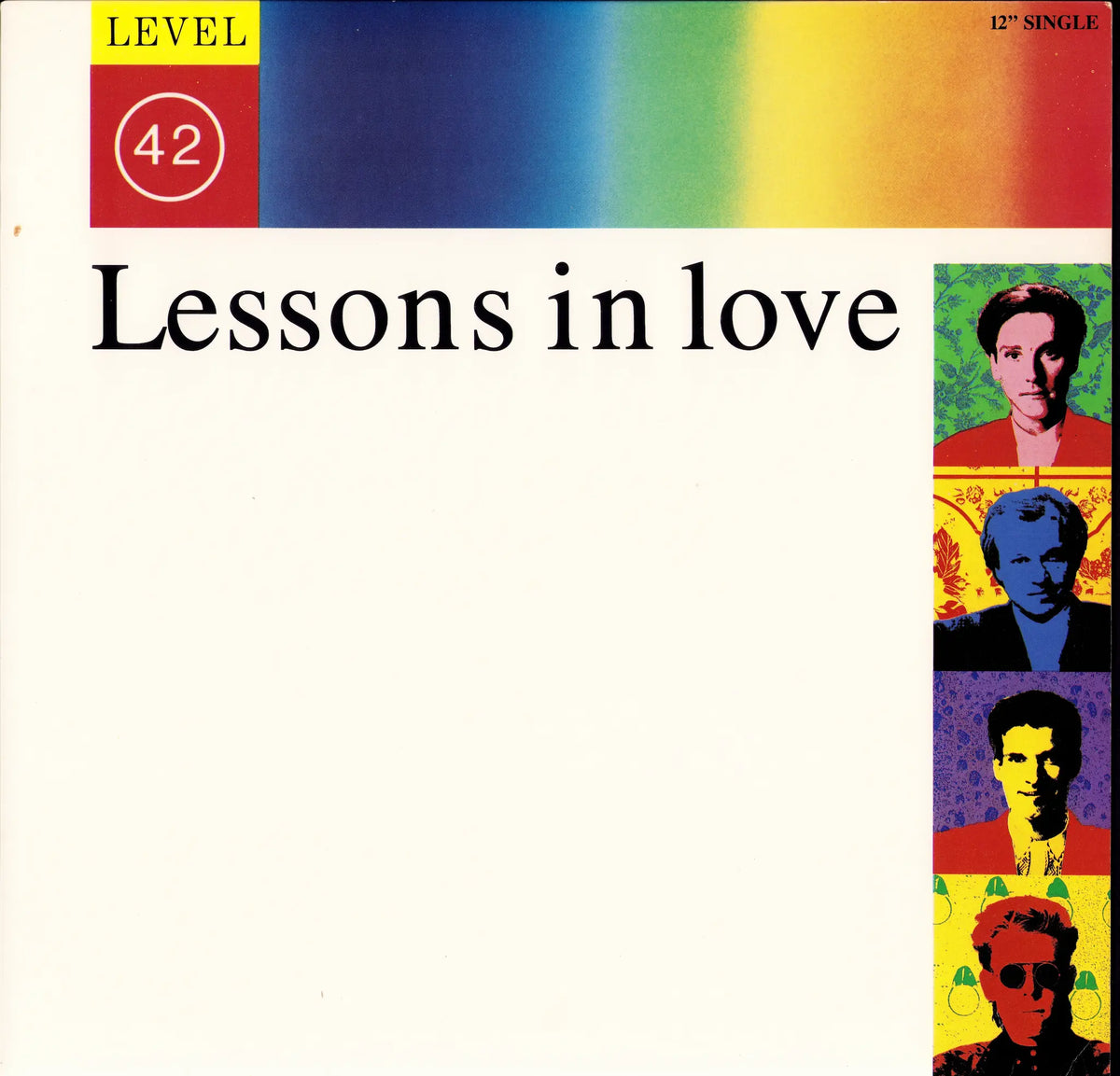 Level 42 - Lessons In Love (Vinyl 12" Single | US Pressing | 1987)