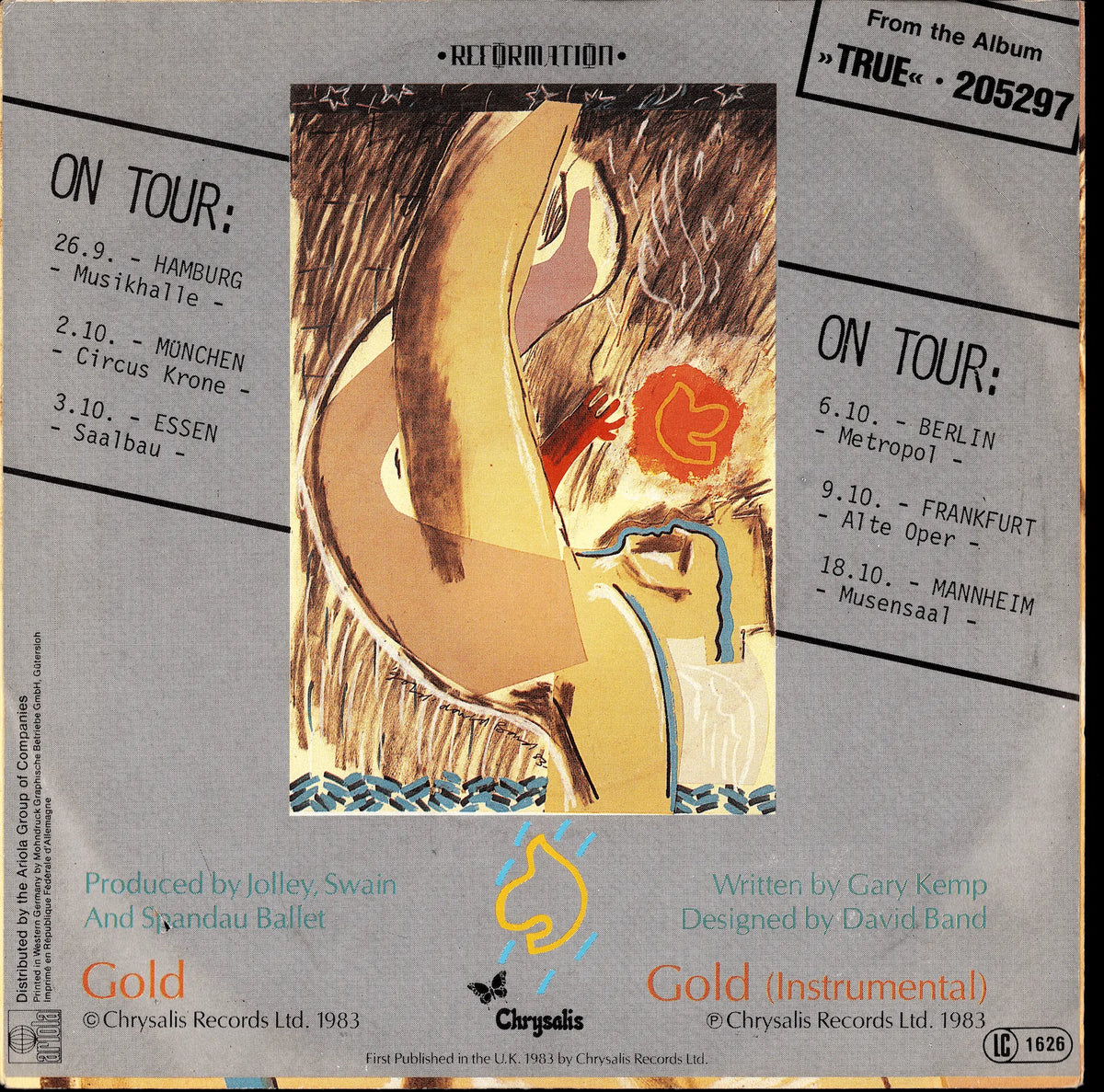 Spandau Ballet - Gold (7" Vinyl Single | 1983)