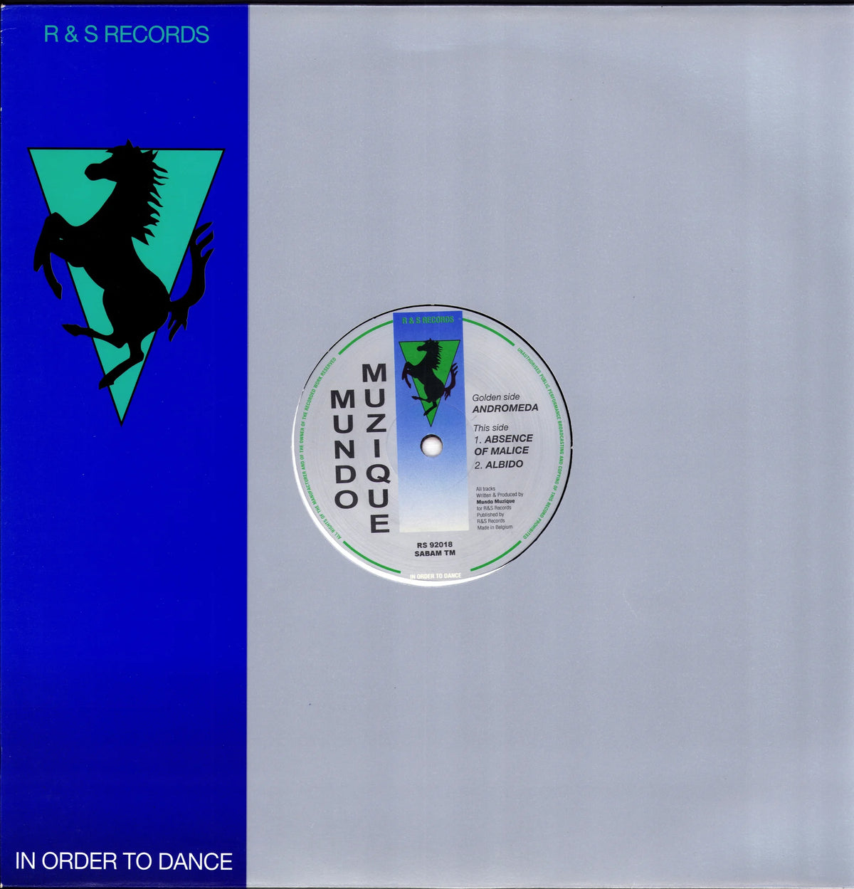 Mundo Muzique – Andromeda (Vinyl 12″ | BE | 2006) – Frontcover