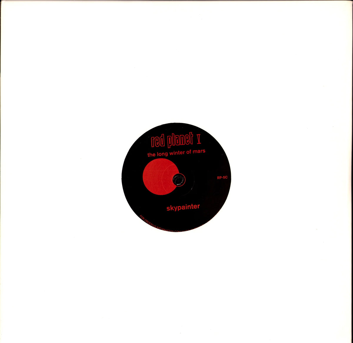 The Martian – The Long Winter Of Mars (Vinyl 2×12″ | US | 1994) – Label Seite D