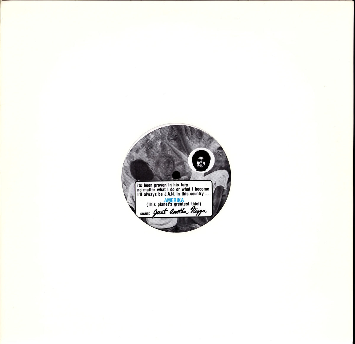 Moodymann – Amerika (Vinyl 12″ | US | 1997) – Label Seite A