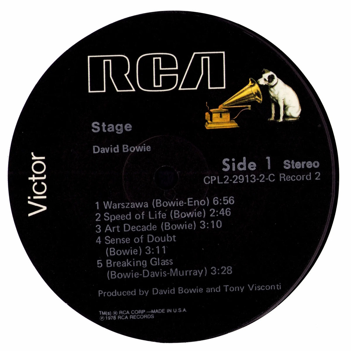 David Bowie – Stage (Vinyl 2LP | US | 1978)