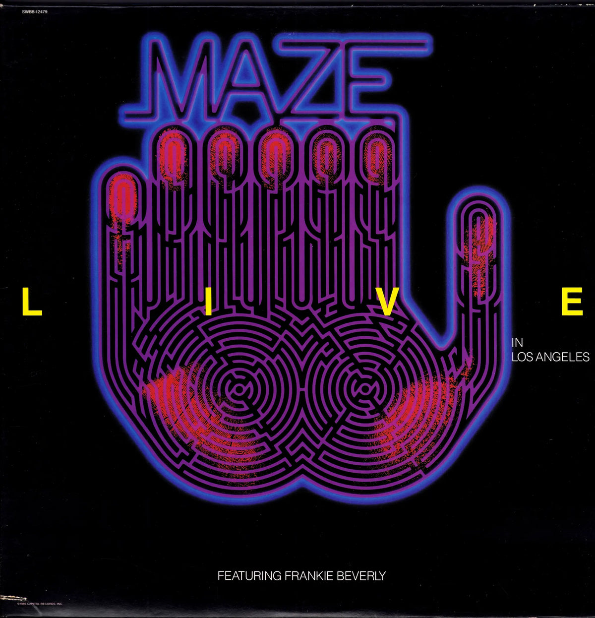 Maze Featuring Frankie Beverly – Live In Los Angeles 2LP | US | 1986