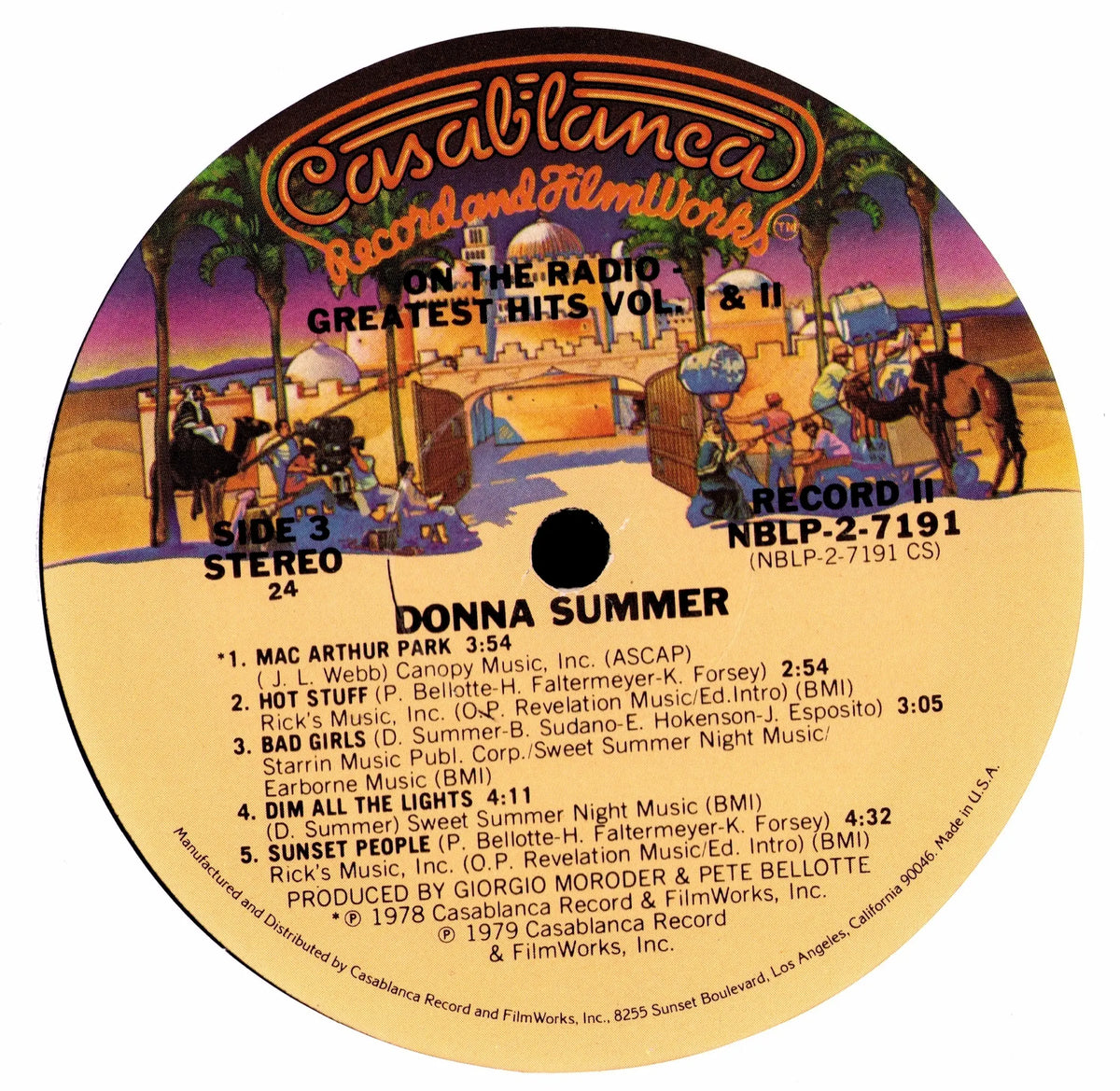 Bild 4: Donna Summer – On The Radio: Greatest Hits Vol. 1 & 2 Vinyl 2LP Casablanca-Label Seite 3
