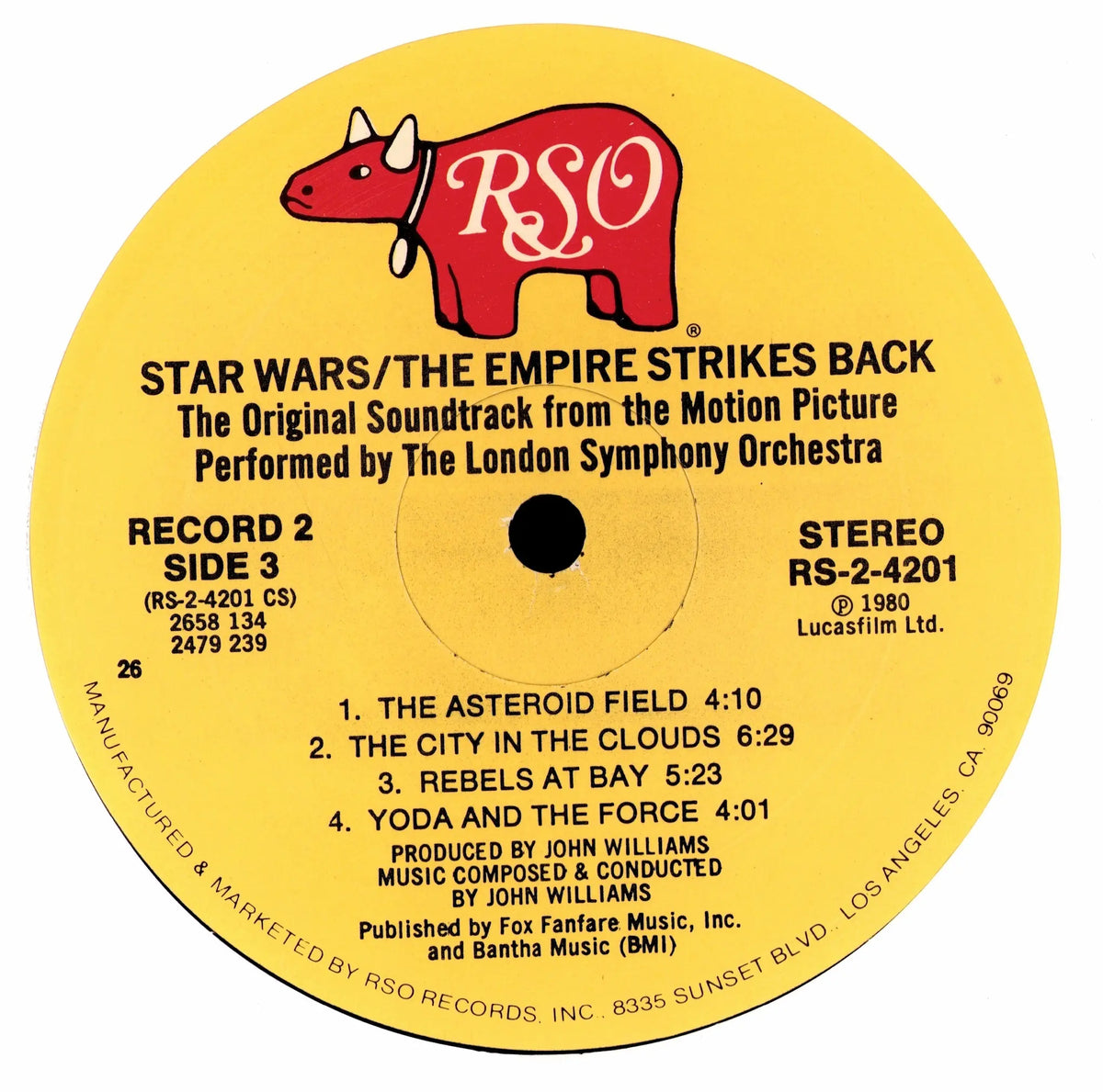 John Williams, The London Symphony Orchestra - Star Wars / The Empire Strikes Back (Vinyl 2LP | US PRC Compton Pressing | 1980)