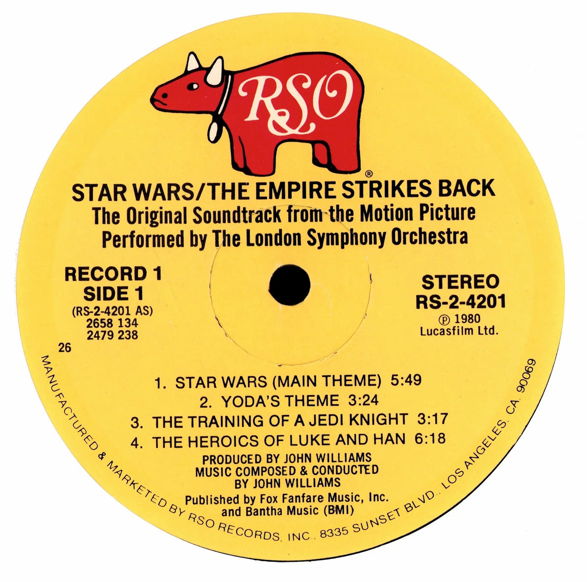 John Williams, The London Symphony Orchestra - Star Wars / The Empire Strikes Back (Vinyl 2LP | US PRC Compton Pressing | 1980)