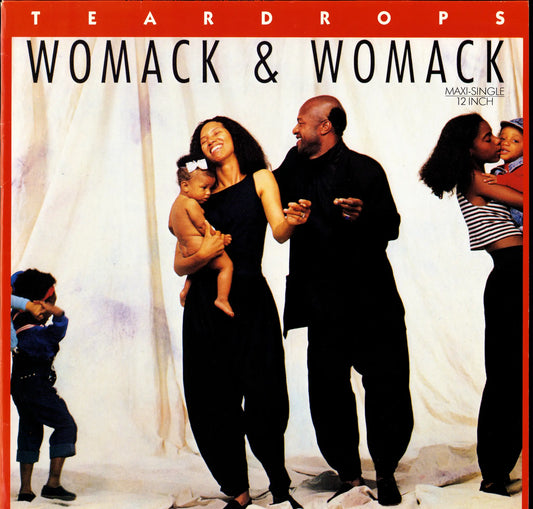 Womack & Womack - Teardrops Vinyl 12" Maxi-Single | EU Original | 1988
