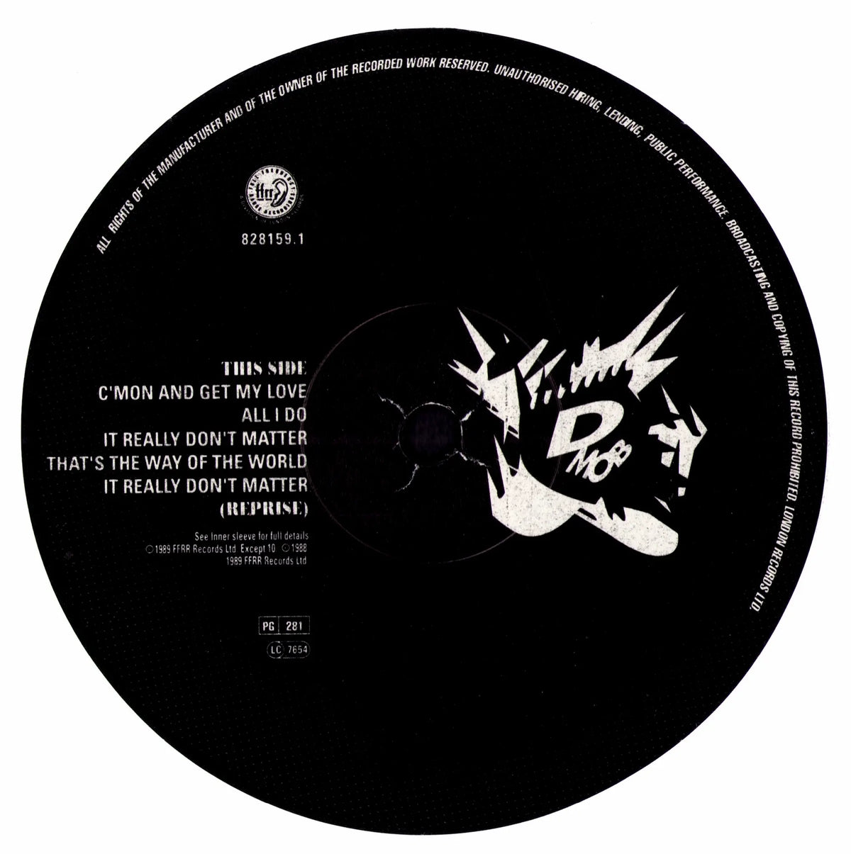 D Mob – A Little Bit Of This, A Little Bit Of That Vinyl LP | UK | 1989