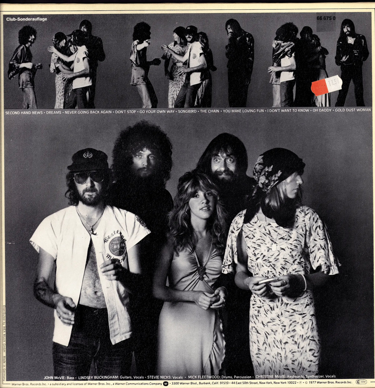 Fleetwood Mac - Rumours Vinyl LP | DE Club Edition | 1978