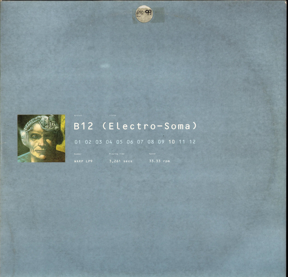B12 – Electro-Soma Vinyl 2LP | UK | 1993