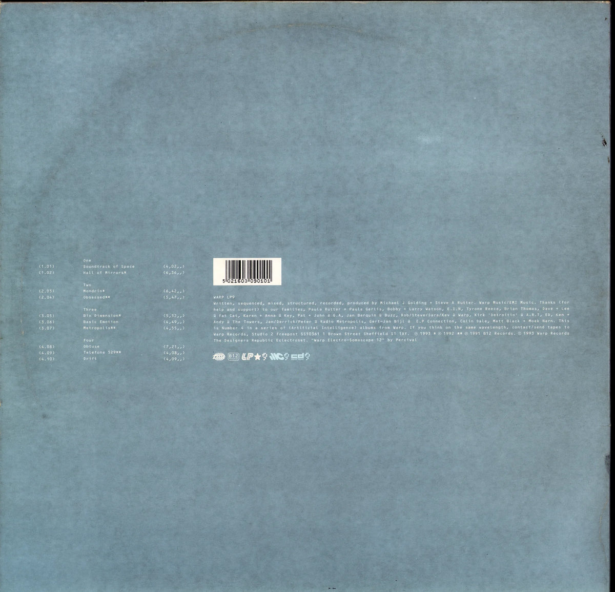 B12 – Electro-Soma Vinyl 2LP | UK | 1993