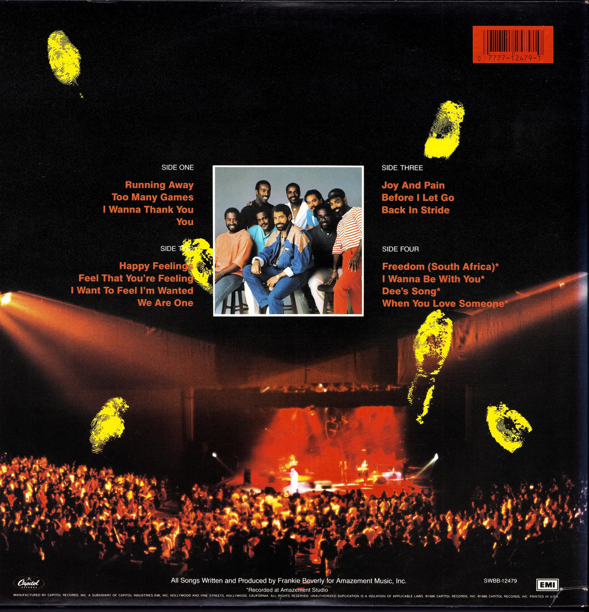 Maze Featuring Frankie Beverly – Live In Los Angeles 2LP | US | 1986