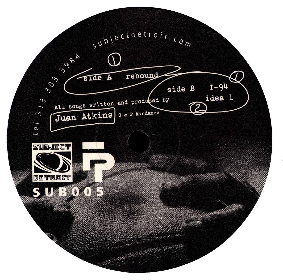 Juan Atkins – Futurepast EP (Vinyl 12″ EP | US | 2004) – Label Seite A