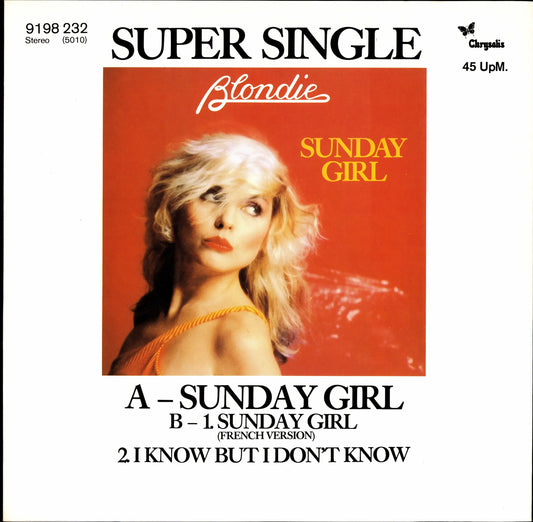 Blondie – Sunday Girl (Vinyl 12" Maxi | DE Original | 1979)