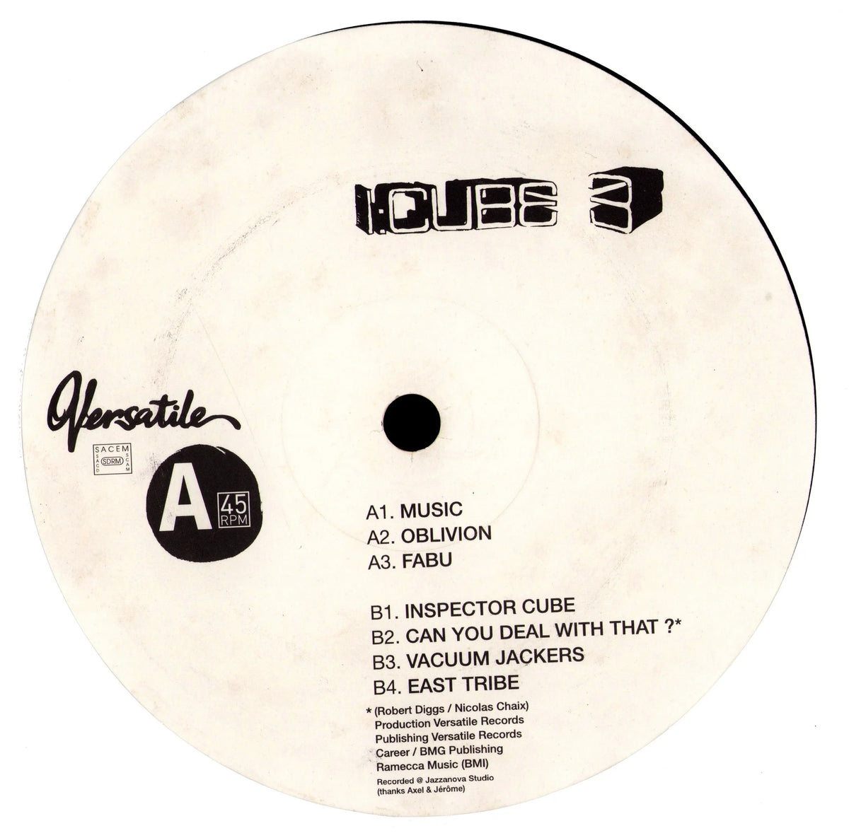 I:Cube – 3 (Vinyl 2LP | FR | 2003) – label side A