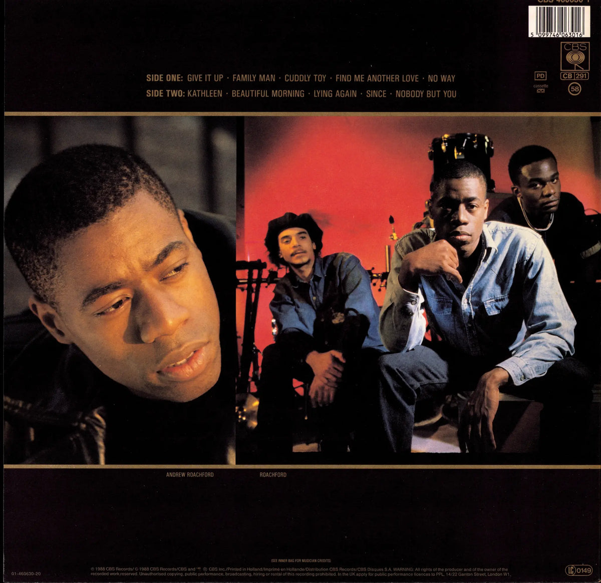 Roachford – Roachford Vinyl LP | EU | 1988