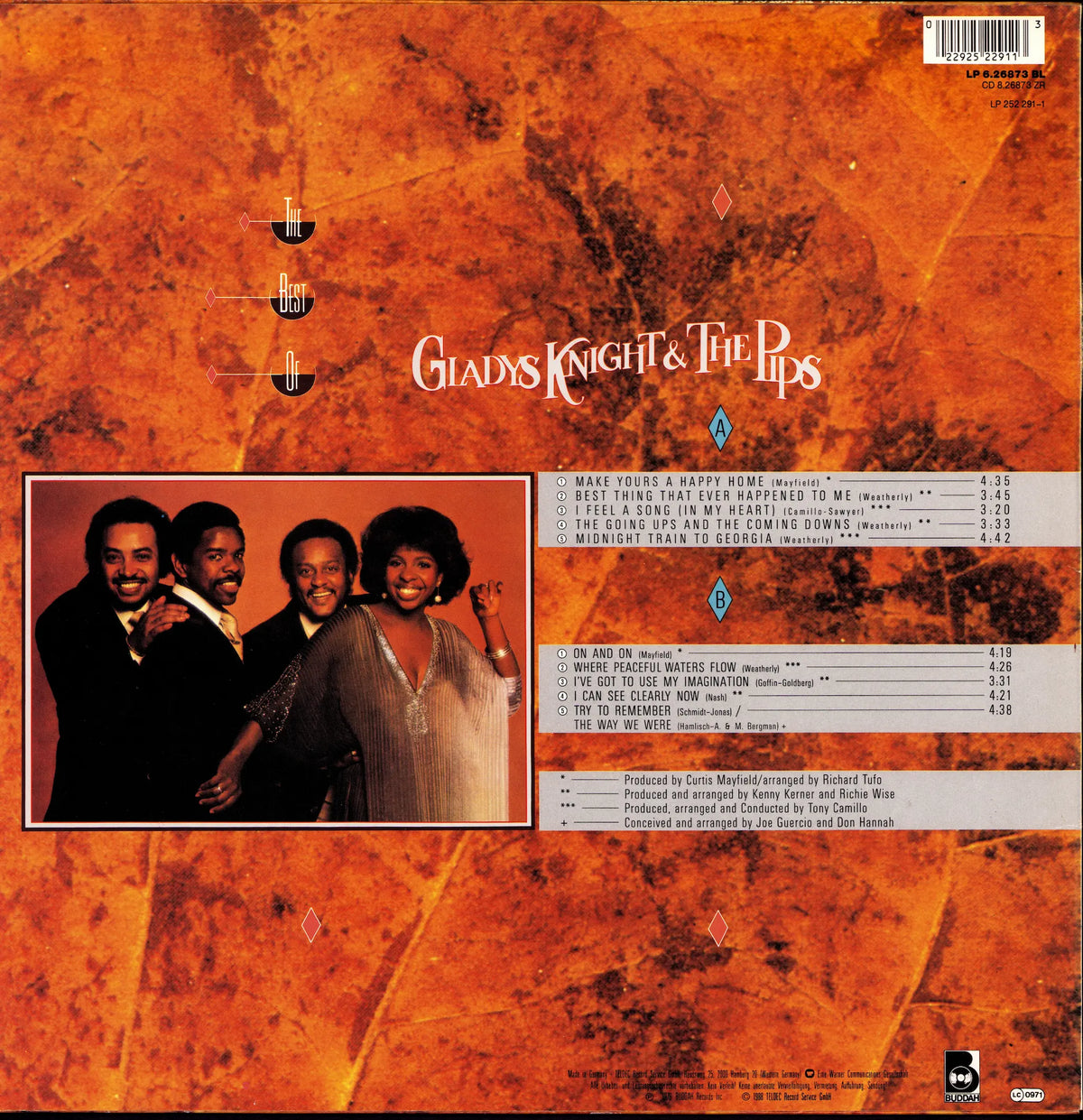 Gladys Knight And The Pips – The Best Of (Vinyl LP | DE | Reissue | 1988)