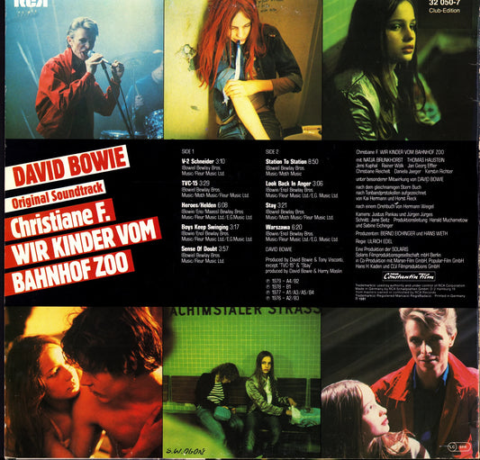 David Bowie – Christiane F. OST (Vinyl LP | DE Club Edition | 1981)