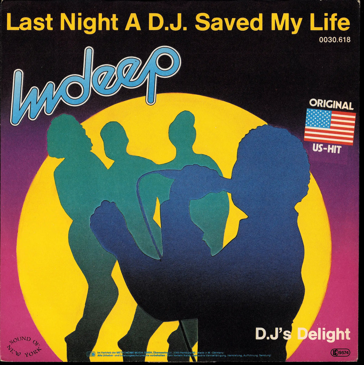 Indeep - Last Night A D.J. Saved My Life (7" Vinyl Single | 1983)