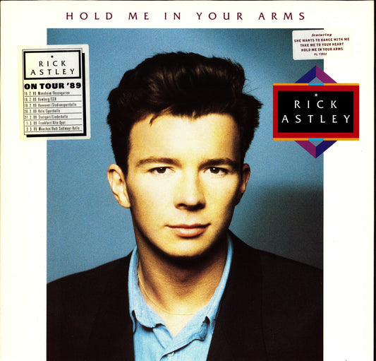 Rick Astley – Hold Me In Your Arms (Vinyl LP | Europe | 1988)