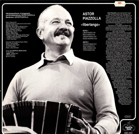 Astor Piazzolla – Libertango Vinyl LP