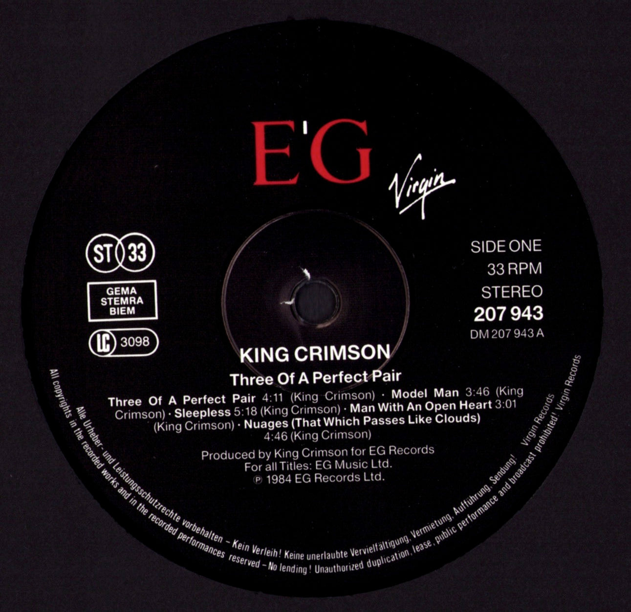 King Crimson - Beat Vinyl LP