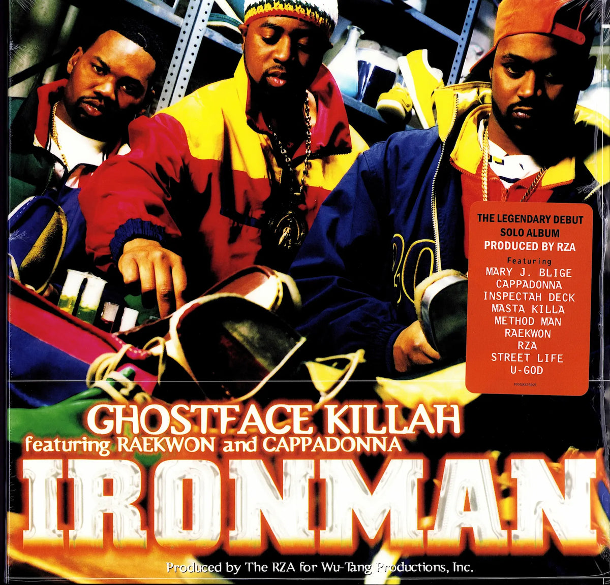 Ghostface Killah feat. Raekwon and Cappadonna - Ironman (Vinyl 2LP | Reissue | 2026)