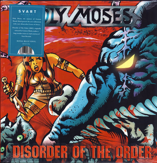 Holy Moses - Disorder Of The Order Blue Vinyl LP Limited Edition