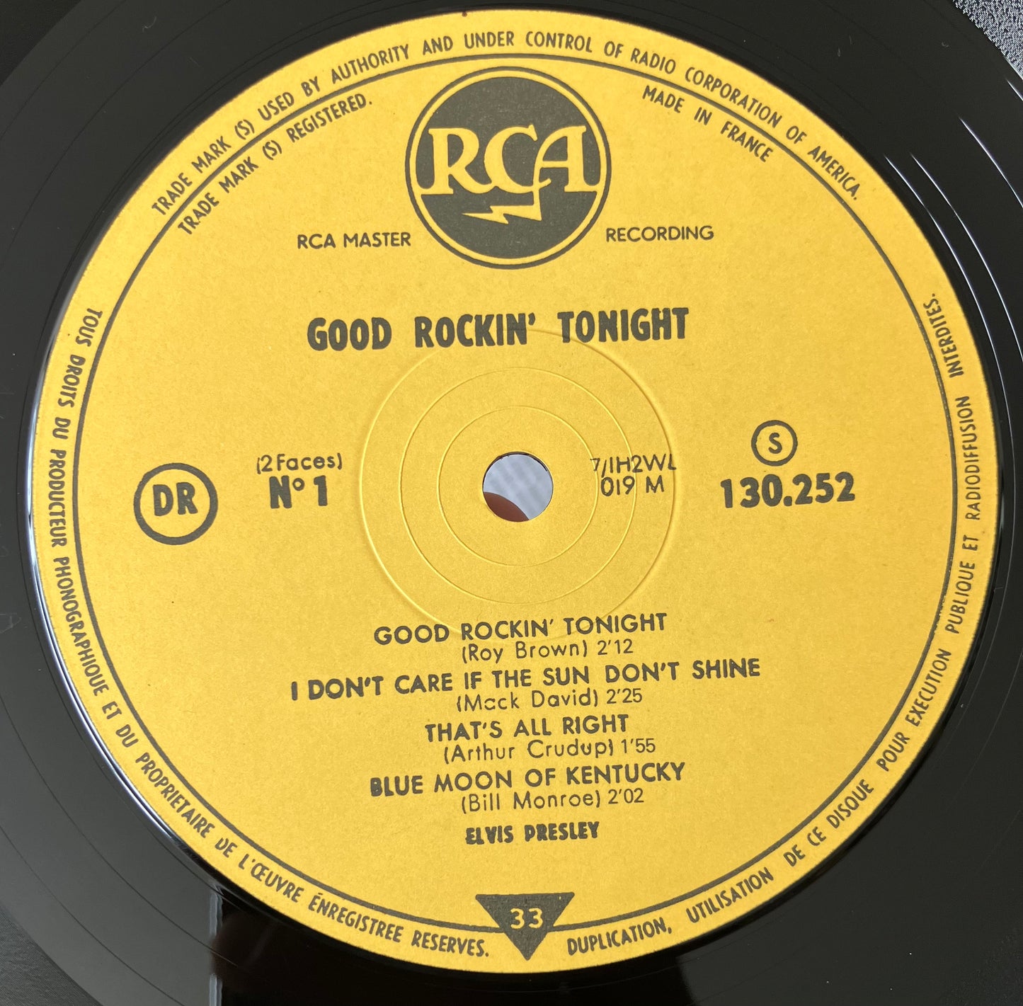 Elvis Presley - Good Rockin' Tonight (Vinyl 10" | FR Reissue | 1983)