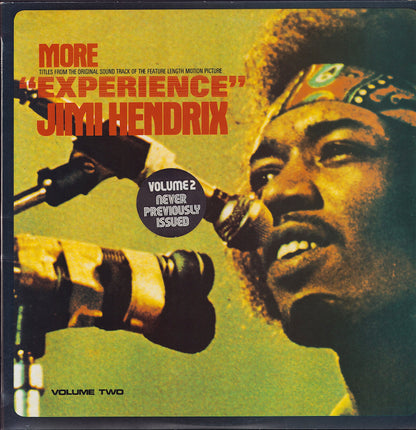 Jimi Hendrix ‎- More "Experience" Jimi Hendrix (Titles From The Original Sound Track Of The Feature Length Motion Picture) (Volume Two) (Vinyl LP)